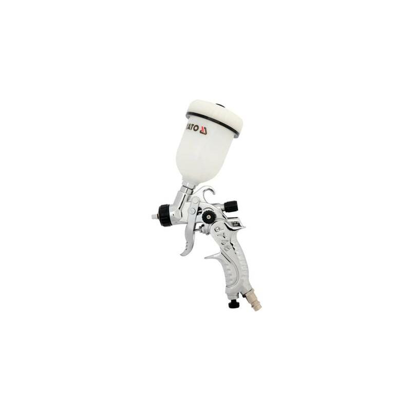 professional HVLP air spray gun with fluid cup 0.8 mm; 0.1 L - Yato