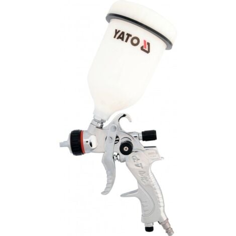 Yato professional HVLP air spray gun with fluid cup 1,4 mm; 0.6 L