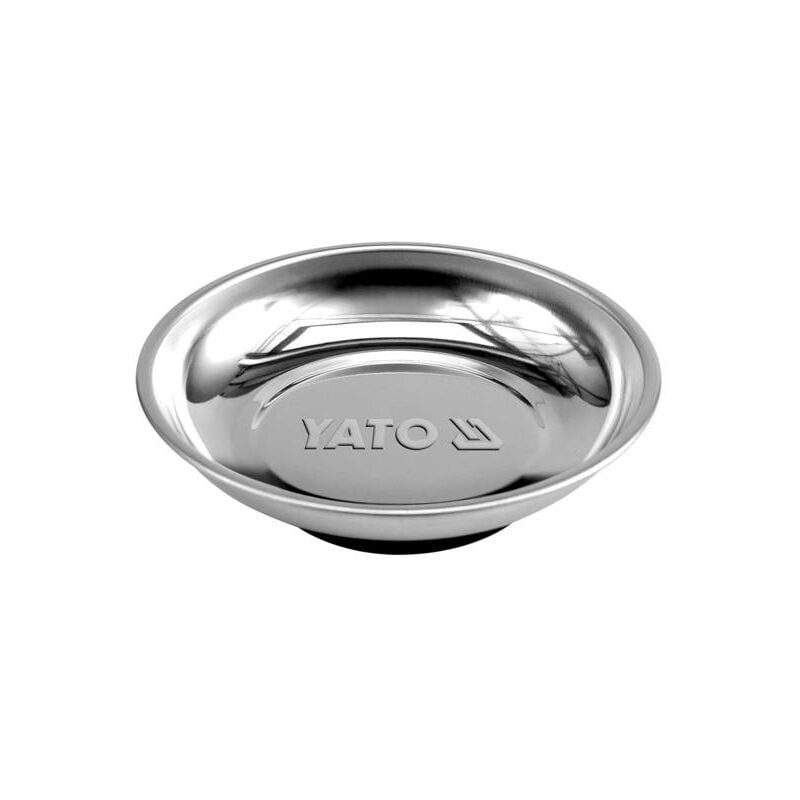 Yato - professional magnetic parts tray bowl 150mm, 6', stainless steel (YT-0830)