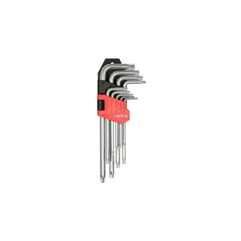 Yato professional torx tamperproof security bits T10-T50 allen key set (YT-0511)