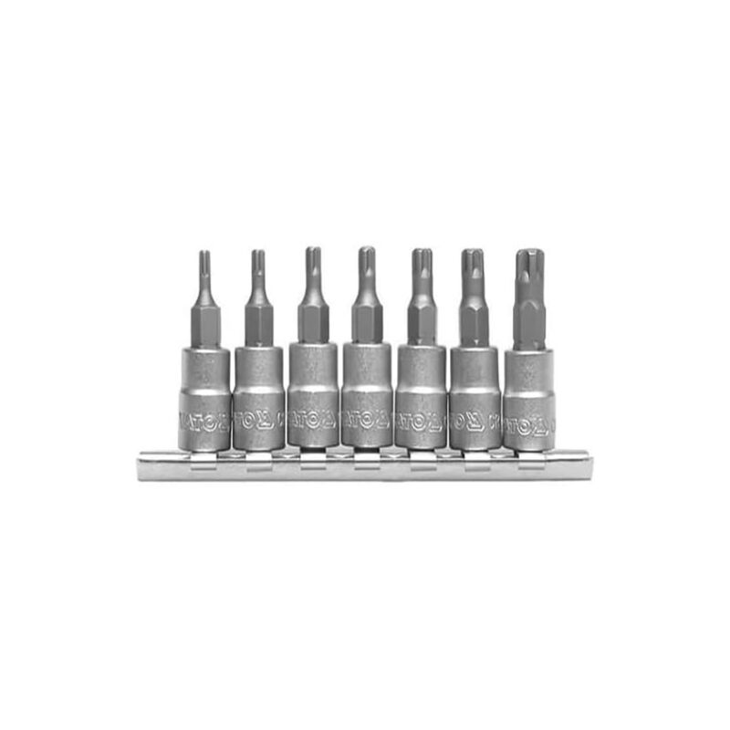 professional torx tamperproof star bit socket Toyota VW set 7 pcs (YT-0461 - Yato