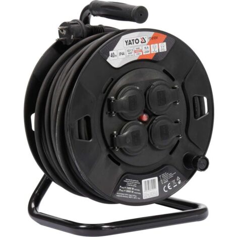 Yato przedłużacz bębnowy 40m 3 x 1,5mm2 ip44 81054