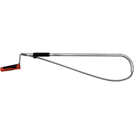Yato Rohrreinigungsspirale 9 mm × 73 cm – Rohrreinigungswelle Abflussreiniger Abfluss Rohrreiniger, Toilette, Waschbecken, Dusche & Badewanne