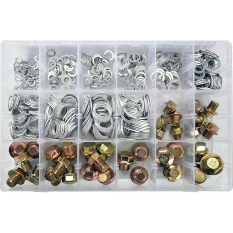 YATO RONDELLES ET BOUCHONS DE VIDANGE EN ALUMINIUM 534 pcs.
