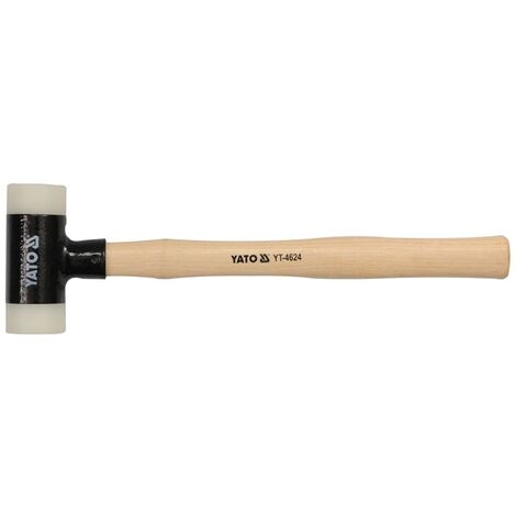 YATO Rückschlagsfreier Gummihammer 265 g