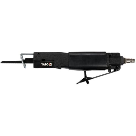 Yato – Scie sabre pneumatique pour coupe de tôles et bois jusqu'à 6 mm – Vitesse 9000 tr/min – Conçue pour carrosserie et silencieux