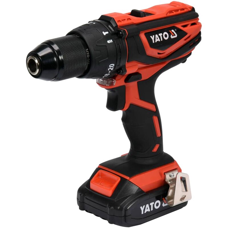 

Taladro de impacto con batería de ion-litio 2,0Ah 18 V 40 Nm - Yato
