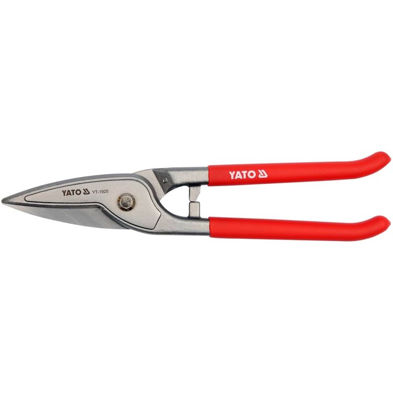 

YATO Tijeras de hojalatero patrón Berlin rectas rojo 255 mm