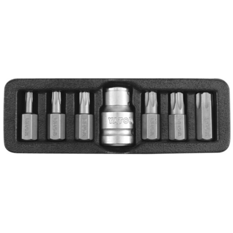 Image of Yato - Torx-Sicherheitsschraubendreher-Bits, 7er-Set / YT-0416 /