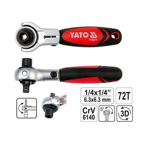 Yato YT-03311 chiave a cricchetto di cricchetto