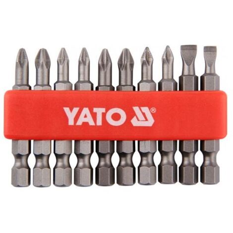 Yato YT-0483 pointe de tournevis de 10 pièce(s)