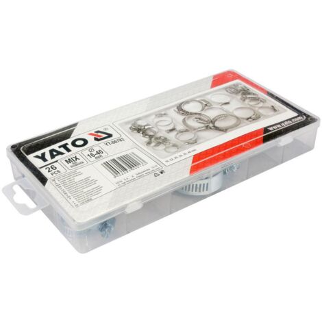 YATO YT-06782 - 26 PCS HOSE CLAMP ASSORTMENT