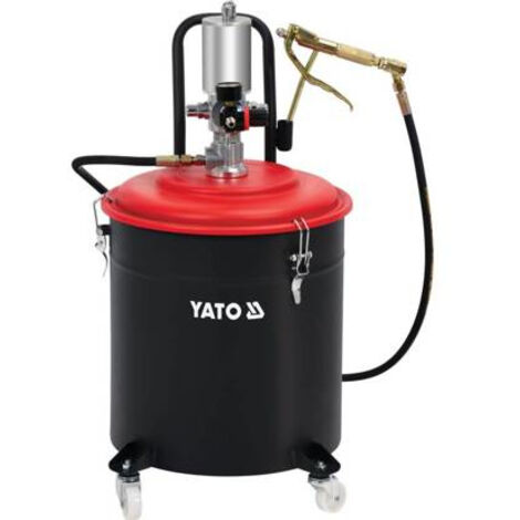 Yato YT-07068 Compresseur à air 30 litres rouge et noir