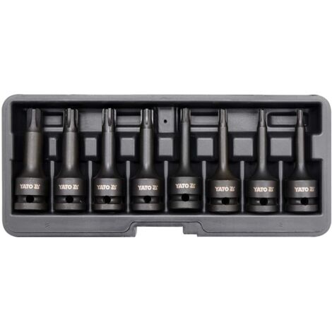 YATO YT-1068 - Take de impact sets 8pcs ribe 1/2 "