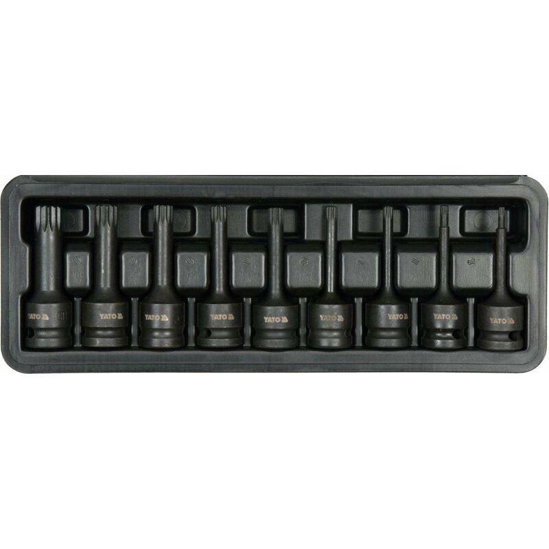 Yato - kit de clés à moyeu YT-10691 acier cr-mo