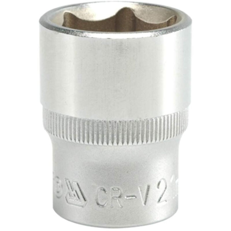 Yato - YT-1214 21 mm-douille 1/2'' 6-PT-CV réguliers