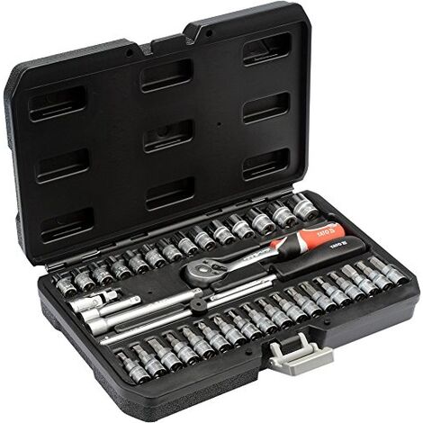 YATO YT-14471 YT OUTILS, NOIR, SET DE 38 PIÈCES