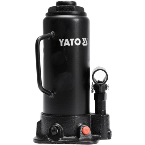 Yato YT-17004 cric a bottiglia nero 10 tonnellate sollevamento
