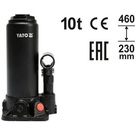 Yato YT-17004 cric hydraulique et béquille pour véhicule