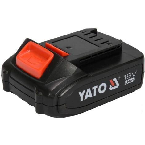 Yato YT-18V Batterie lithium-ion 18V noire 2,0Ah