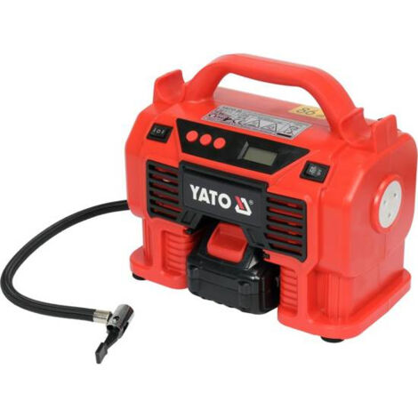 Yato YT-23247 Luftkompressor de air 60 W 21 l/min Batterie