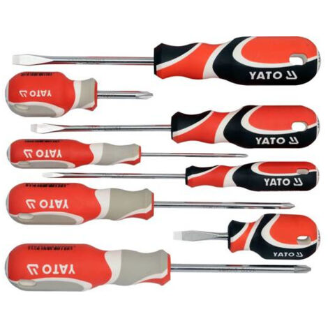 Yato YT-2670 destornillador manual Juego Destornillador plano