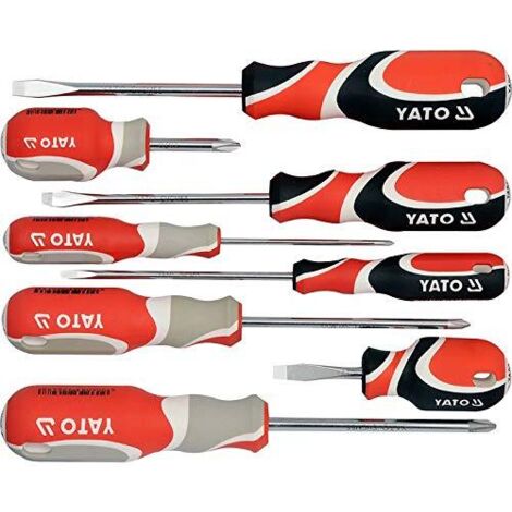 Yato YT-2670 Set di cacciaviti manuali Set di cacciaviti piatti
