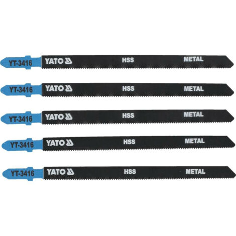 Yato YT-3416 Blatt de Stichsäge de, de Dekupiersäge de und de Säbelsäge 5 Stück(e)