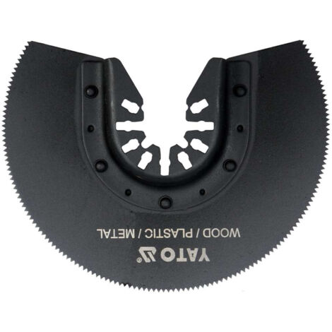 YATO YT-34680 - lame demi-lune de lame de scie HSS pour outils multiples oscillants