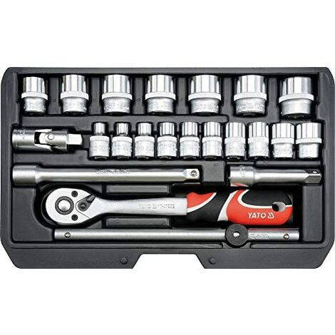 YATO YT-38561 - set di prese 3/8"22pz