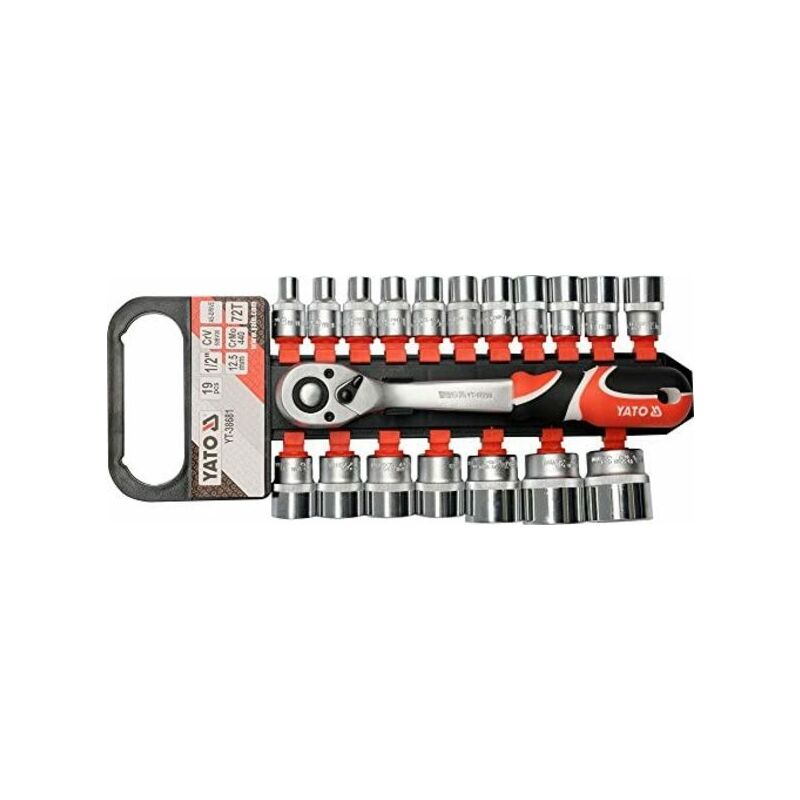 Yato - YT-38681 - set di prese 1/219pz