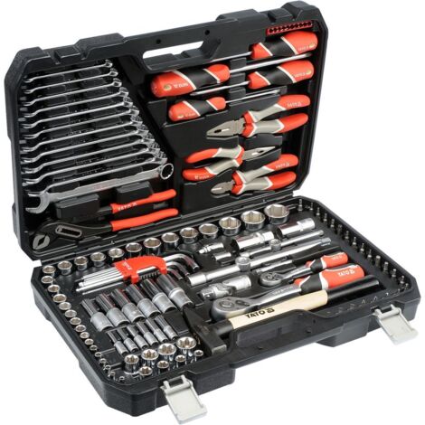 YATO YT-38901 XXL Schraubenschlüsselsatz 1/4-1/2 122-tlg.