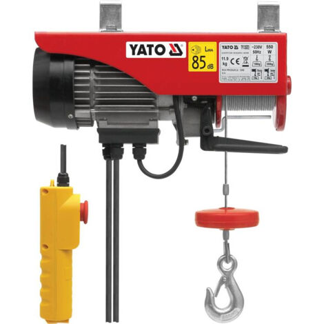 Yato YT-5902 Elektroseilzug 550 W 12 m 150 kg