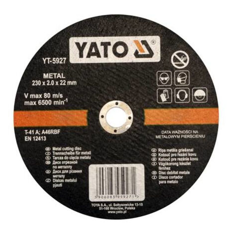 Yato YT-5927 lama circolare 23 cm
