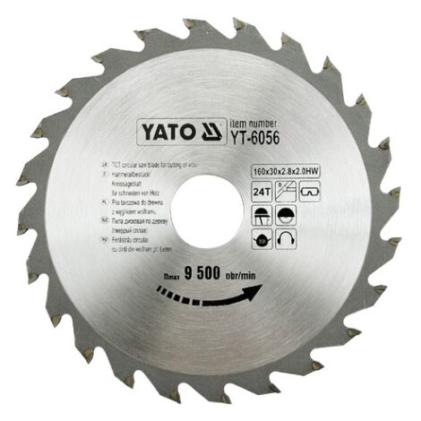 Yato YT-6056 hoja de sierra circular 16 cm 1 pieza(s)