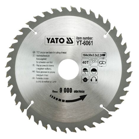 Yato YT-6061 lama circolare de 18,4 cm 1 pezzo(i)