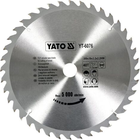Yato YT-6076 Blatt de Kreissäge 30 cm 1 Stück(e)