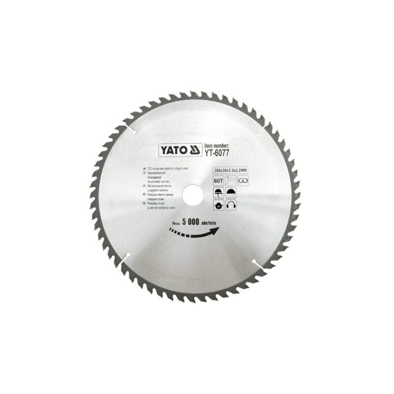 Yato - YT-6077 lame de scie circulaire 30 cm 1 pièce(s)