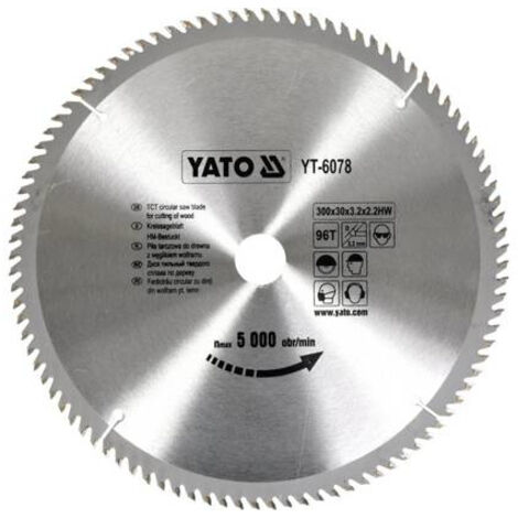 Yato YT-6078 hoja de sierra circular 30 cm 1 pieza(s)