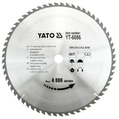 Yato YT-6086 Blatt of Kreissäge 40 cm 1 Stück(e)