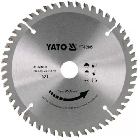 Yato YT-60907 Sägeblatt of Kreissäge 18 cm 1 pc(s)