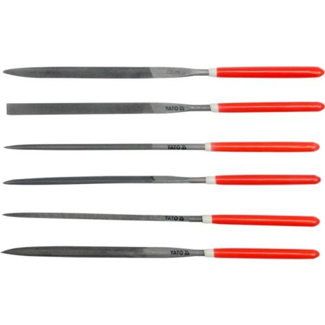 Yato YT-6160 - Set de feilt de Nadel 6 St. 3 x 140 x 65 mm