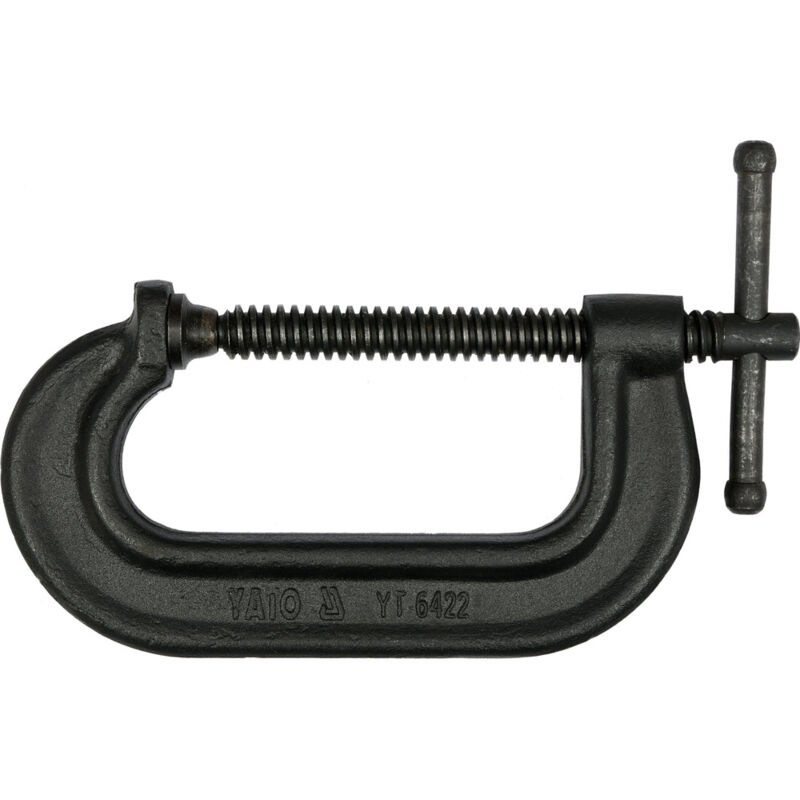 Yato YT-6422 morsetto C morsetto 10 cm Nero