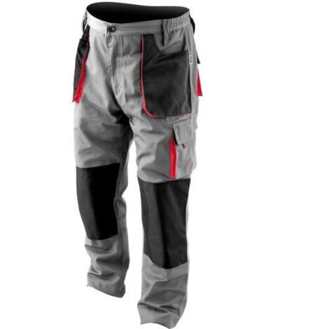Yato YT-80285 - Pantalon de travail, Taille : S, Couleur : Gris &amp Noir