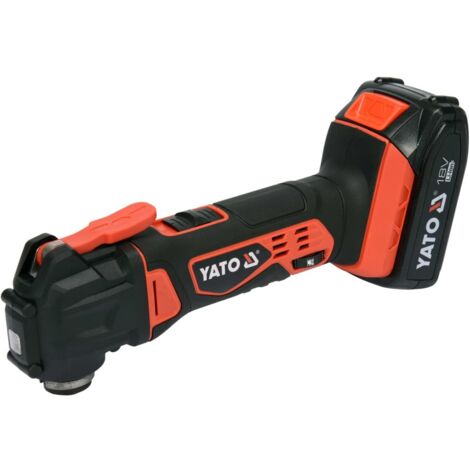 Yato YT-82818 outil multifonction oscillant Noir, Rouge 60W 18000 OPM