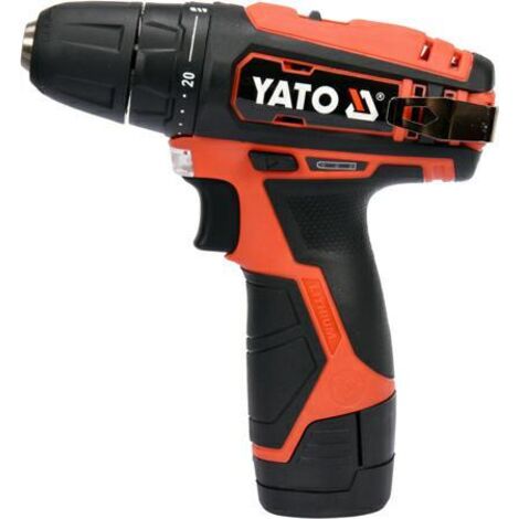 Yato YT-82901 cacciavite e chiave elettrica de impatto 1300 RPM Nero, Rosso