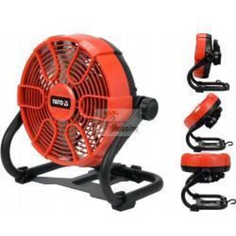 Yato YT-82933 ventilatore ibrido nero e arancione