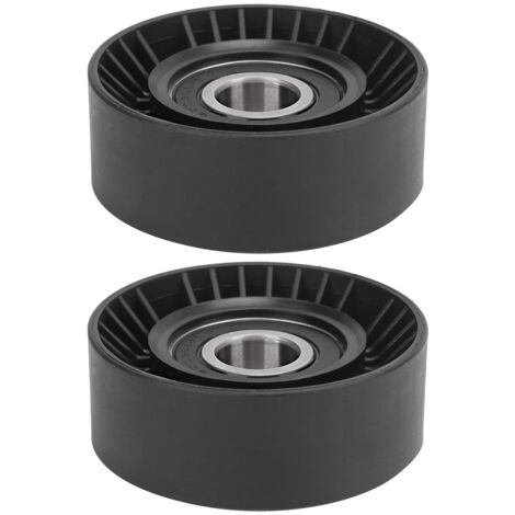 Yctze 2 Pièces Poulies de Renvoi de Courroie de Voiture 89133 Remplacement pour Poulie de Tendeur de Base 128i 2008-2013 Poulies de Renvoi de Courroie D'entraînement Automobile.