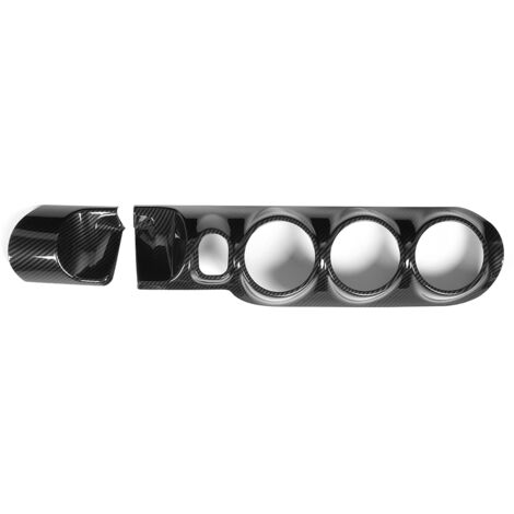 Yctze 2-teiliges Set Carbonfaser-Optik Mittelkonsole Lüftungsblende Ersatz für Mercedes-Benz B-Klasse W247 2020