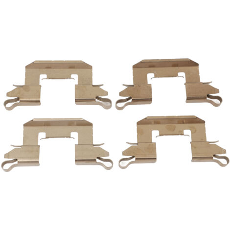 Yctze 4-teiliges Bremsbelag-Kalibrierungsfeder-Adapter-Kit für MK7 08-17 Scheibenbremse Salper.